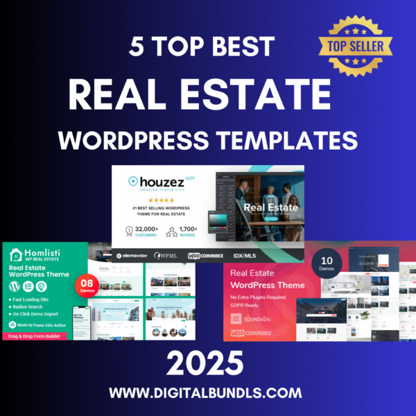 5 Top Real Estate Wordpress Templates
