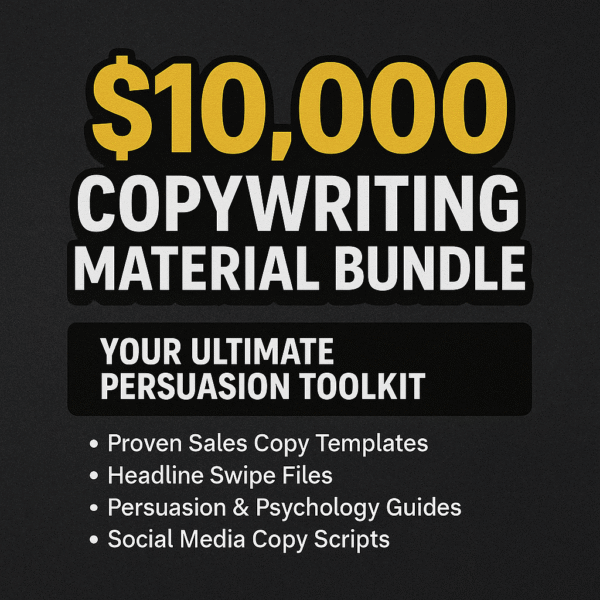 $10.000 Copywriting Material Bundle