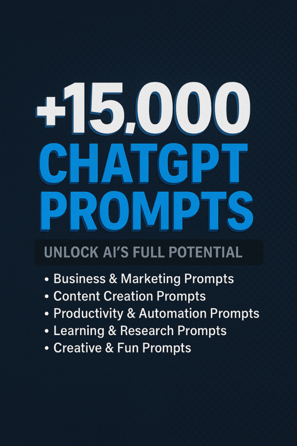 +15.000 ChatGpt Prompts