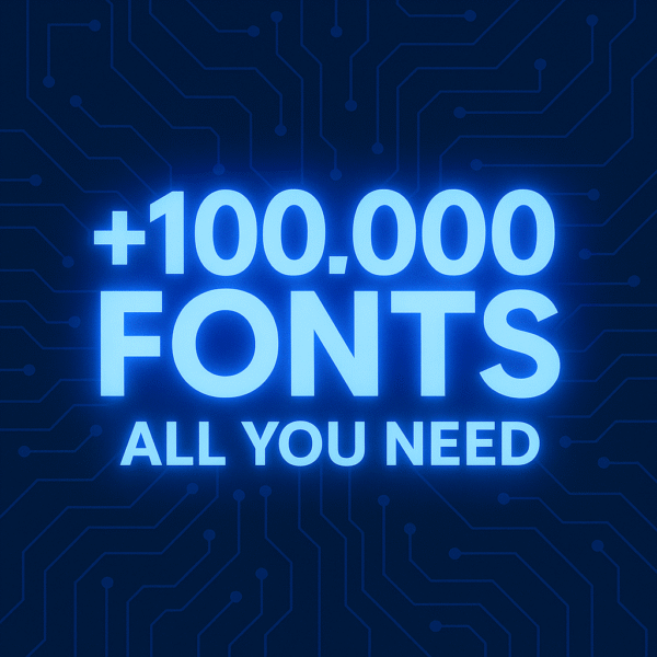 +100.000 Fonts All You Need